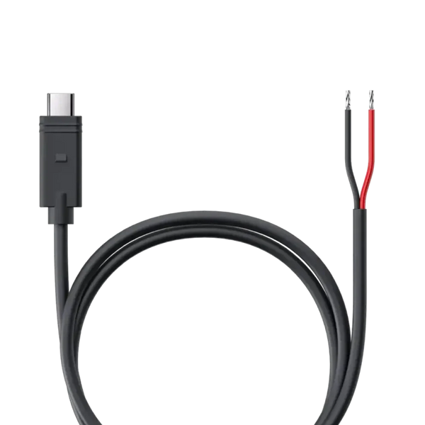 Cable for direct wiring to the motorcycle battery
