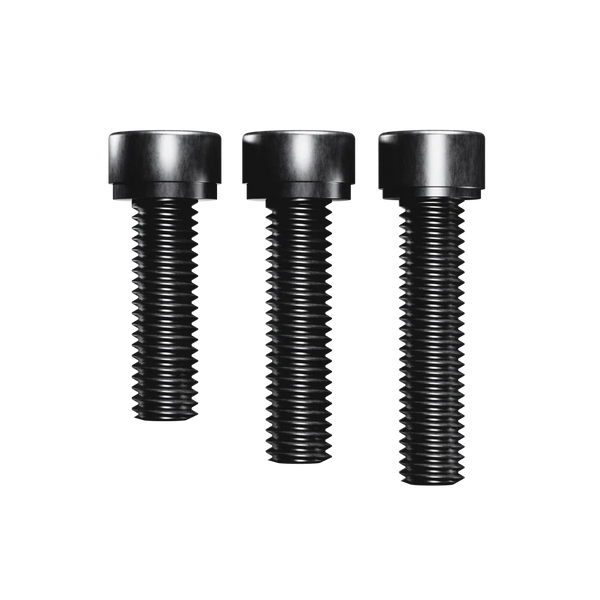 3 Screws M8 (40/45/50 mm) included
