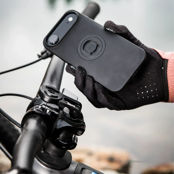 Compact handlebar stem mount
