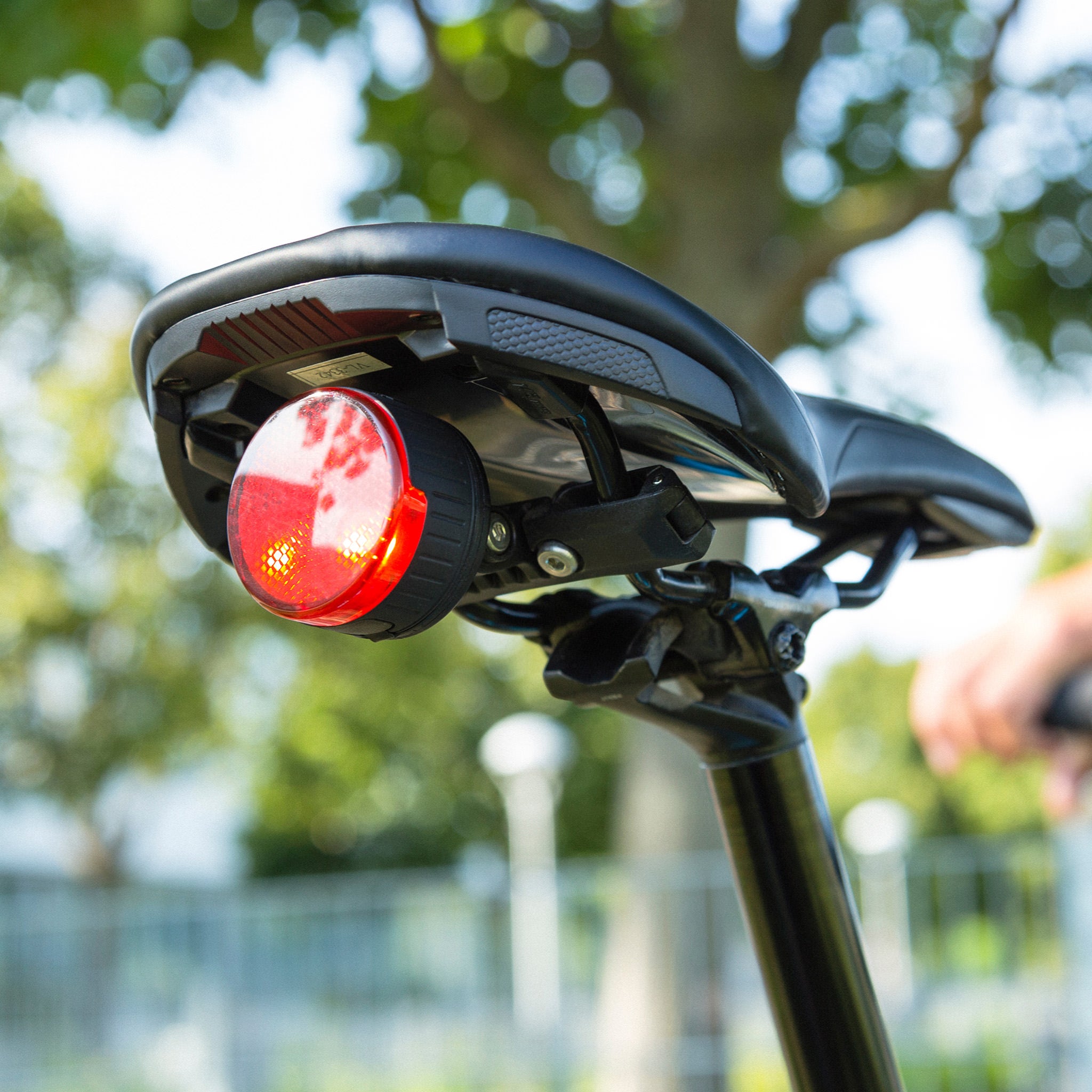 Saddle mount deals rear light